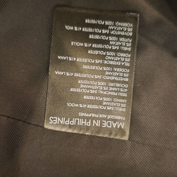 Men's Gray Double-Breasted Jacket - Picture 4 of 7